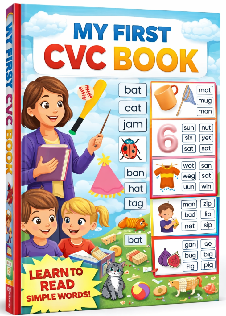 MY FIRST CVC BOOK